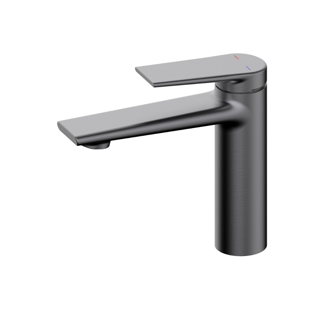 Diego Opbouw Wastafelkraan — Gunmetal Grey