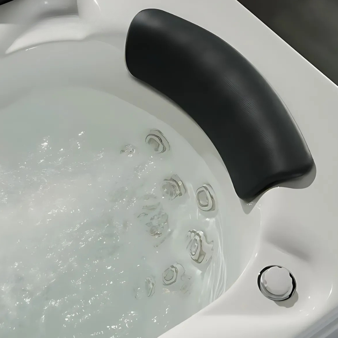 Opbouw Massagebad – Montreal – Glans Wit – 171x81x58 cm