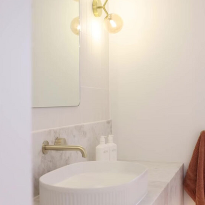 Inbouw wastafelkraan Valencia – Progressive - Brushed gold