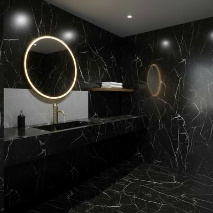 Opbouw wastafelkraan Angelica - Geborsteld goud - 15.9 × 12.2 × 5.5 cm