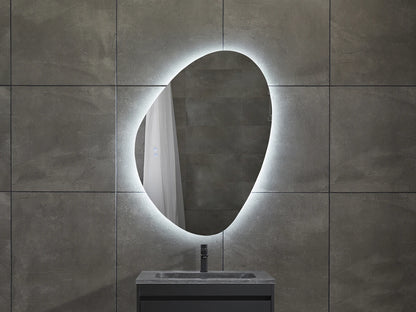 LED Badkamerspiegel - Horizontaal of verticaal - Alessia 80x70cm