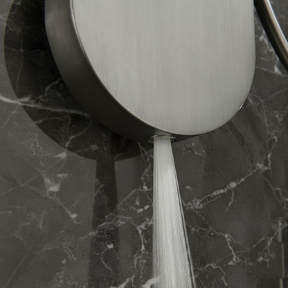 Douchepaneel Elena - LED - Digitaal display - Gunmetal grey - 145 × 18 × 65 cm