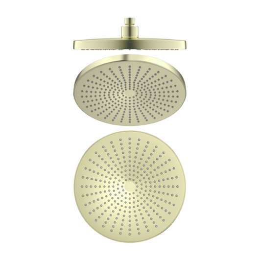 Douchekop Valencia – Brushed gold - 250mm