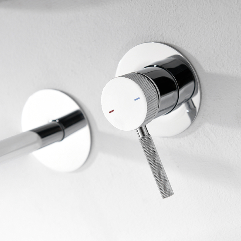 Inbouw wastafelkraan Taylor - Chroom - Incl. inbouwdeel