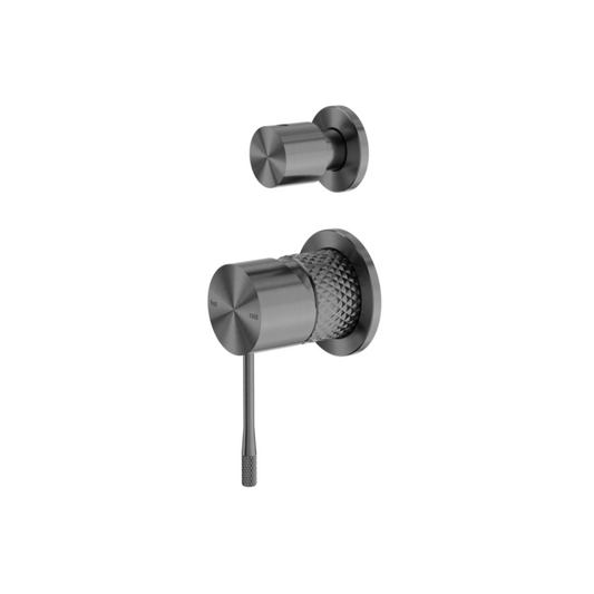 Inbouw mengkraan met diverter – Valencia - 2-gats – Graphite