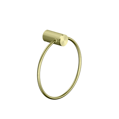 Handdoekring Valencia - Brushed gold