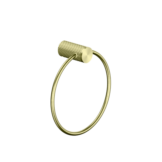 Handdoekring Valencia - Brushed gold
