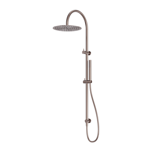 Regendoucheset Capri – Brushed bronze - Met inbouwmengkraan