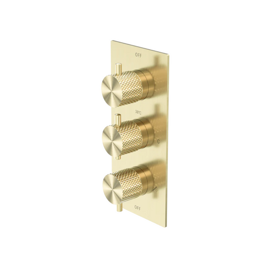 Inbouw thermostaatkraan – Valencia – Brushed gold