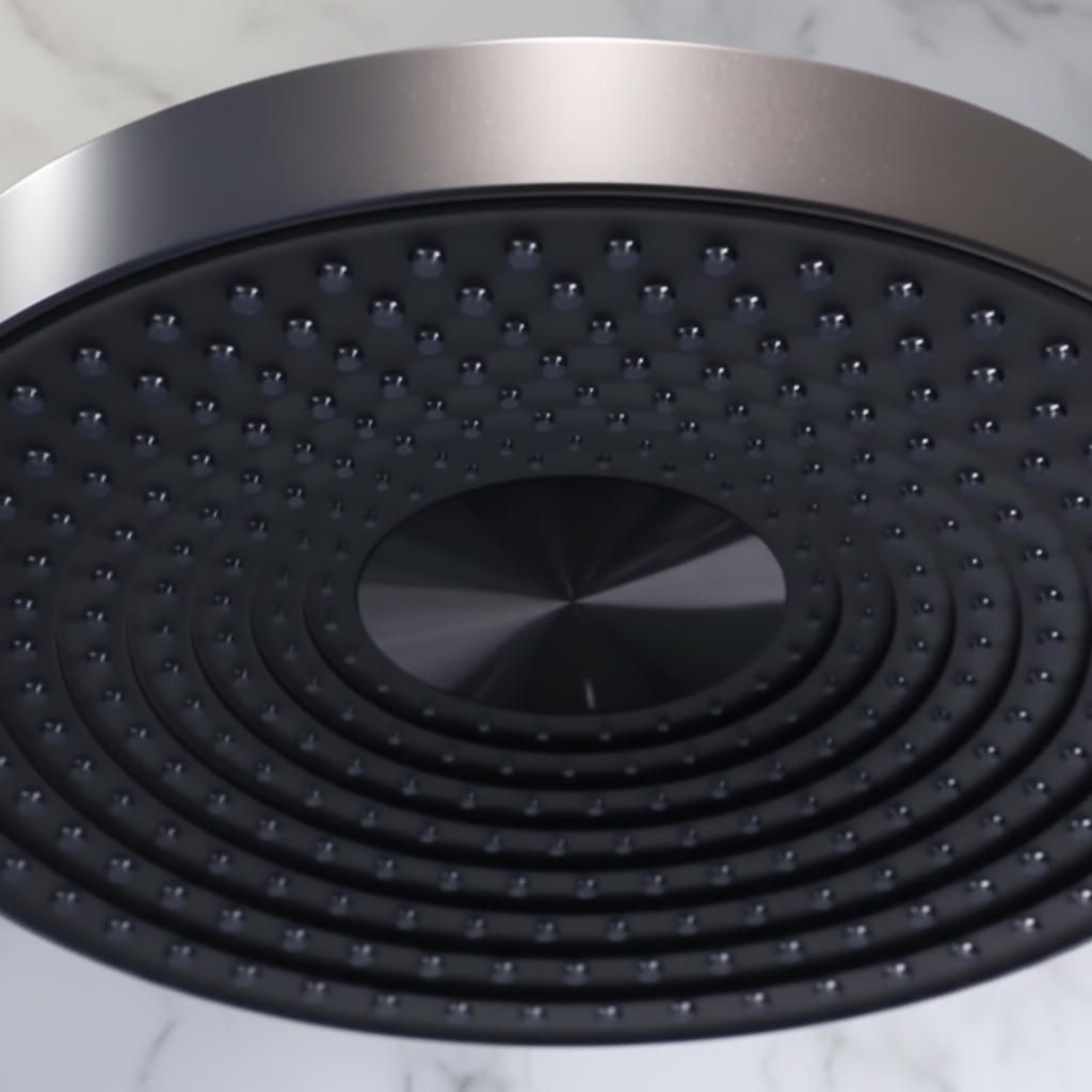 Inbouw Regendoucheset Amalia - Mat zwart - Incl. inbouwdeel