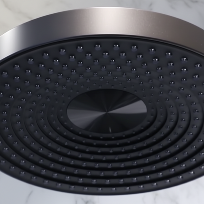 Inbouw Regendoucheset Amalia - Mat zwart - Incl. inbouwdeel