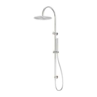 Regendoucheset Capri – Brushed nickel - Met inbouwmengkraan