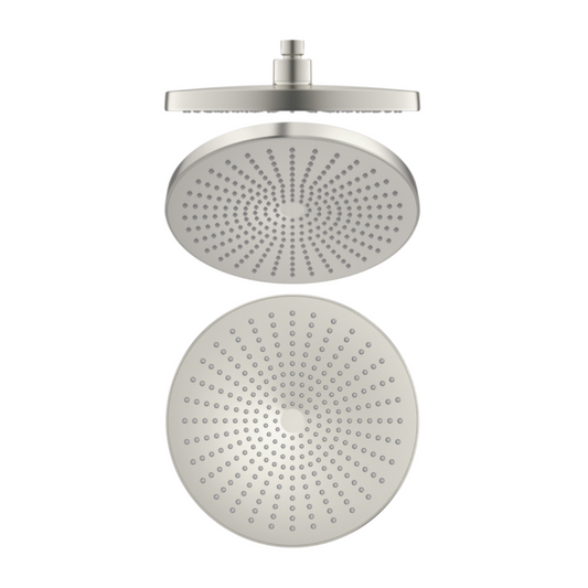 Douchekop Valencia – Brushed nickel - 250mm