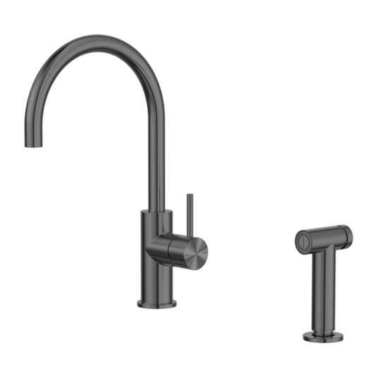 Keukenkraan Capri – Met handspray - Graphite