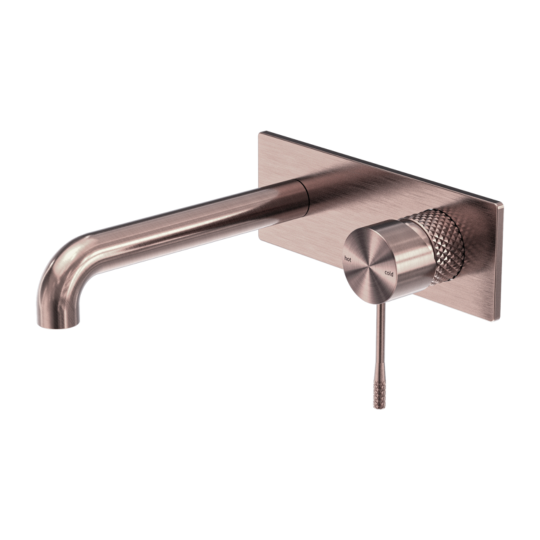 Inbouw wastafelkraan Valencia – Brushed bronze