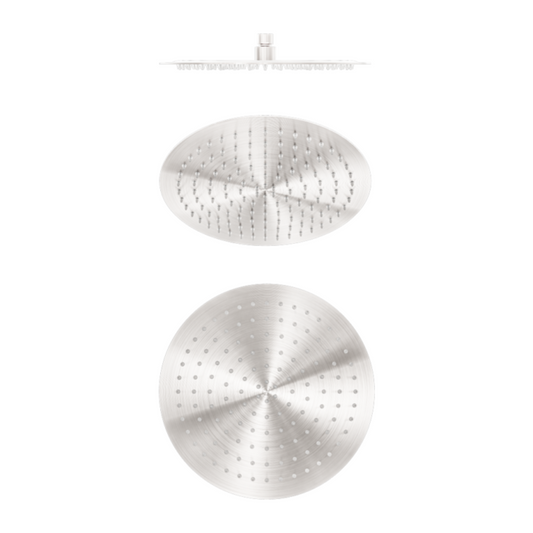Douchekop Capri – Brushed nickel - 300mm