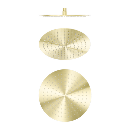 Douchekop Capri – Brushed gold - 300mm