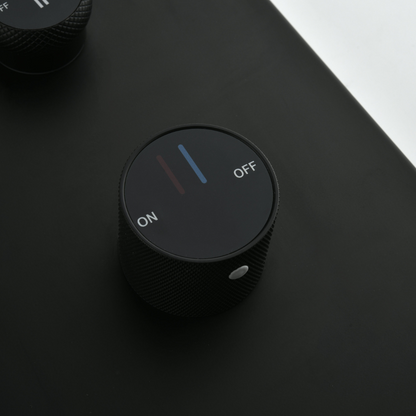 Douchepaneel Elena - LED - Digitaal display - Mat zwart- 145 × 18 × 65 cm