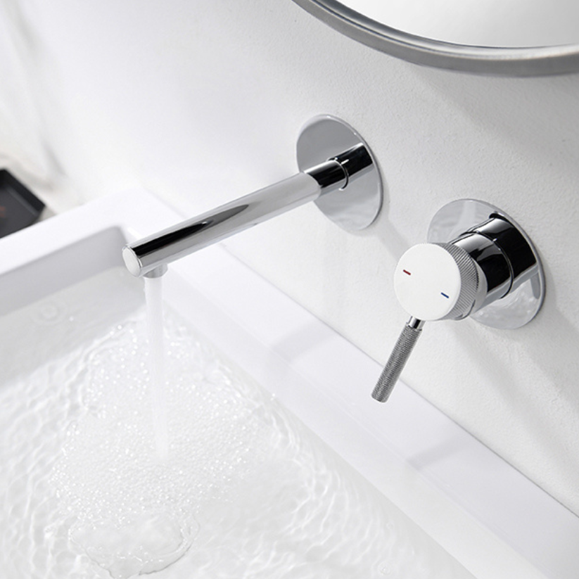 Inbouw wastafelkraan Taylor - Chroom - Incl. inbouwdeel