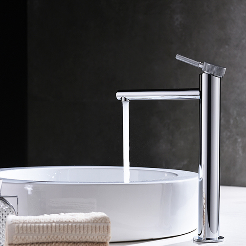 Hoge wastafelkraan Taylor - Chroom- 30.5 × 5.5 × 18 cm