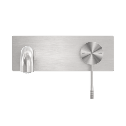 Inbouw wastafelkraan Valencia – Brushed nickel