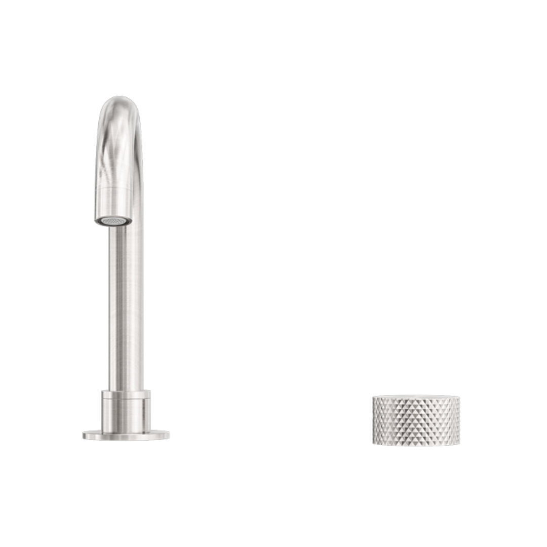 Inbouw Wastafelkraan Valencia – 2-Gats - Brushed nickel