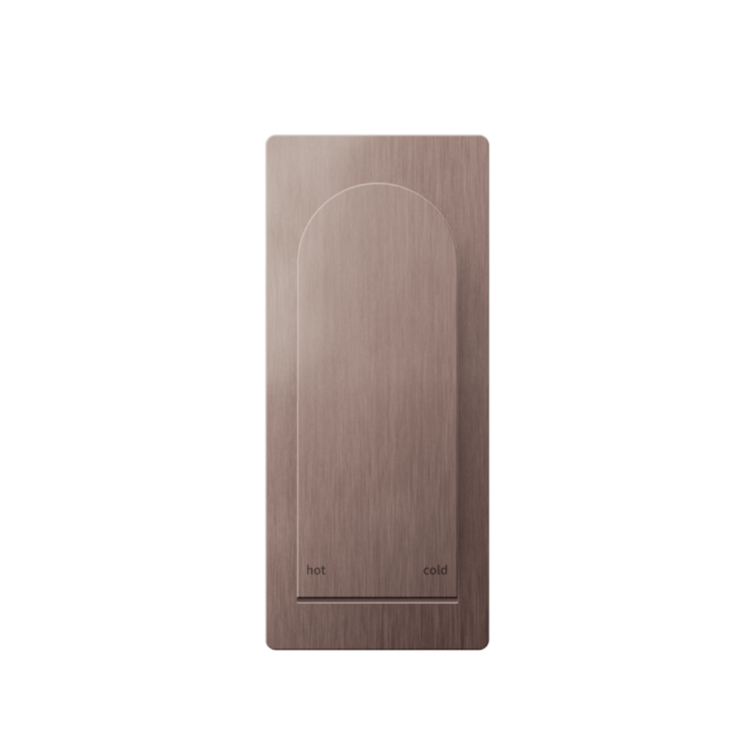 Inbouw mengkraan - Portofino - Brushed bronze
