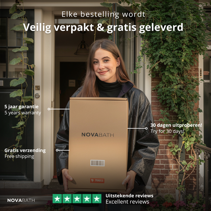 Vrijstaande badkraan Emilia - Mat zwart - 88 × 22 × 16 cm