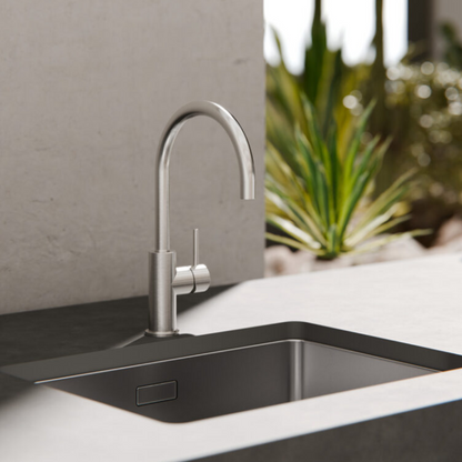 Keukenkraan Capri – Brushed nickel