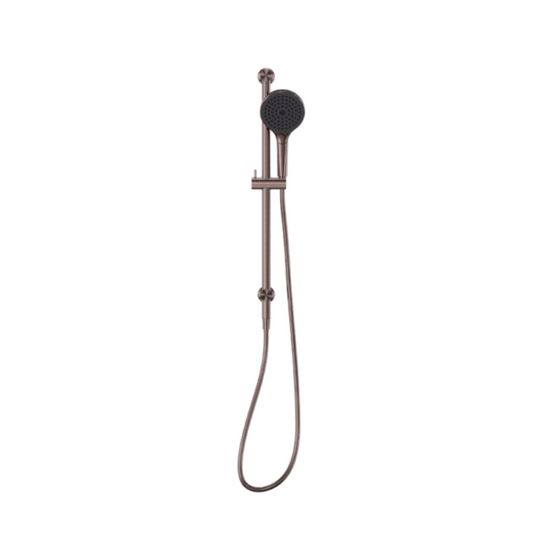 Handdouche met glijstang - Valencia – Air shower II - Brushed bronze