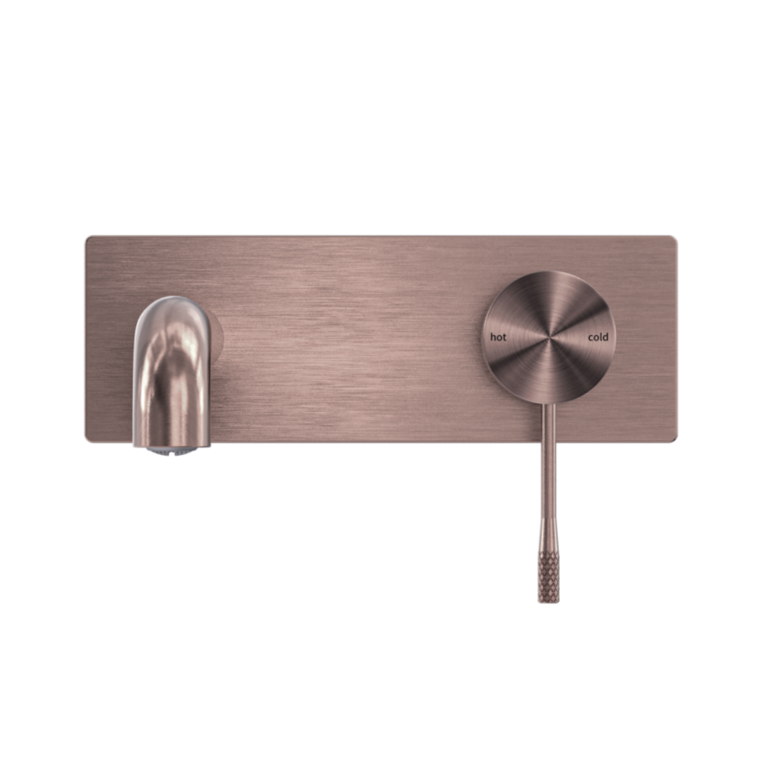 Inbouw wastafelkraan Valencia – Brushed bronze