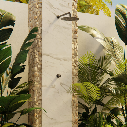 Douchekop Capri – Graphite - 300mm