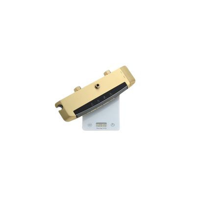 Thermostatische Opbouw Regendoucheset - Sandro - Geborsteld Goud