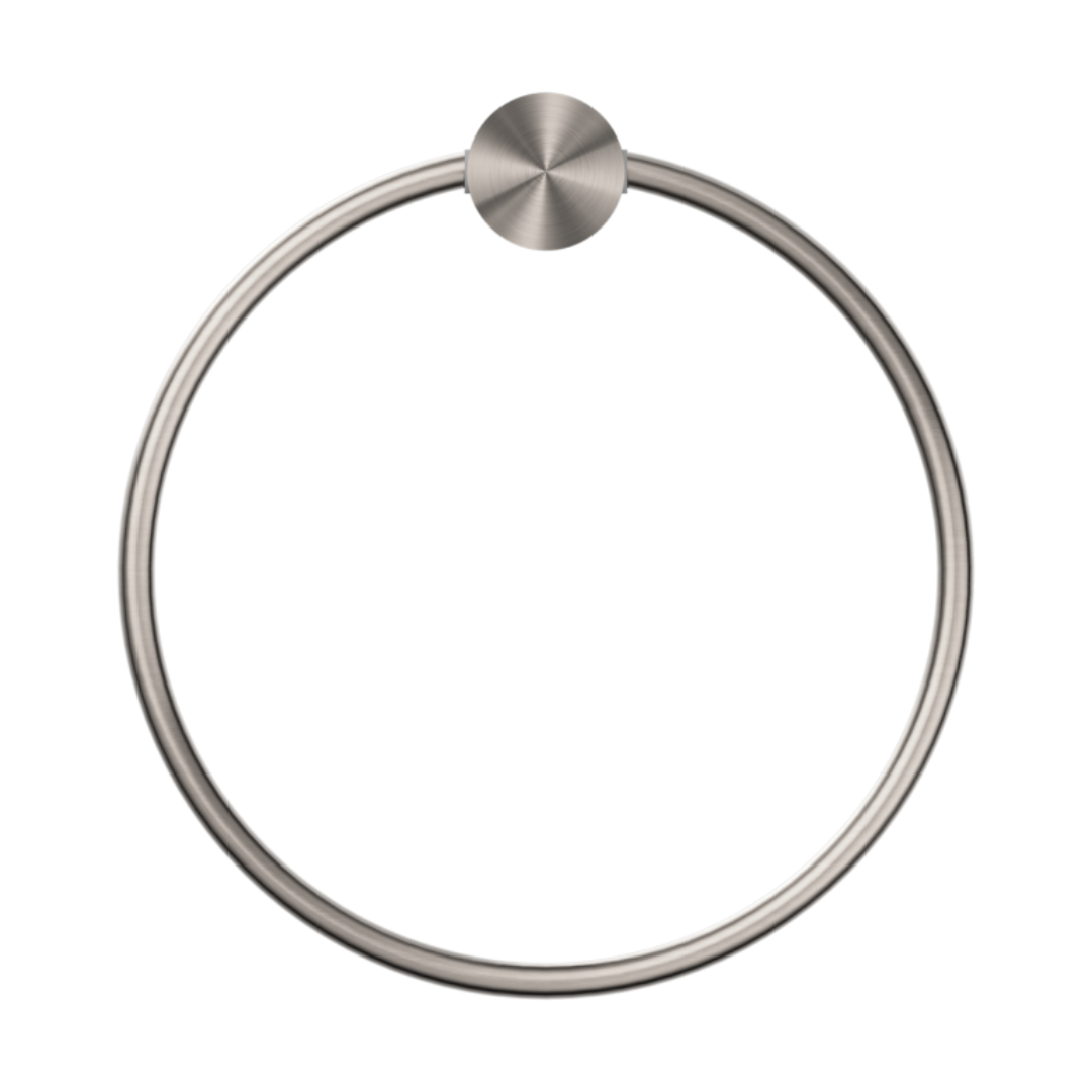 Handdoekring Valencia - Brushed nickel