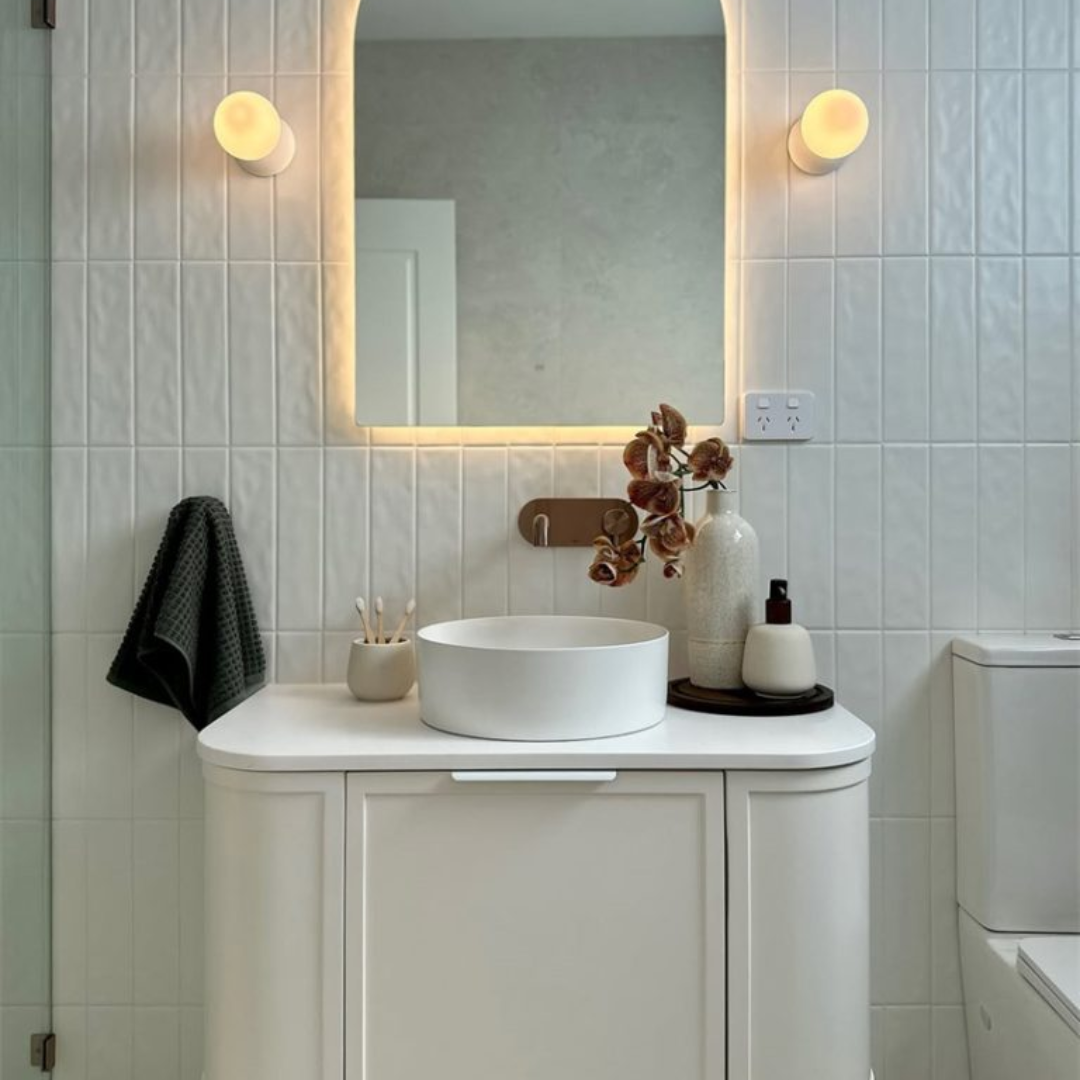 Inbouw wastafelkraan Capri – Brushed bronze