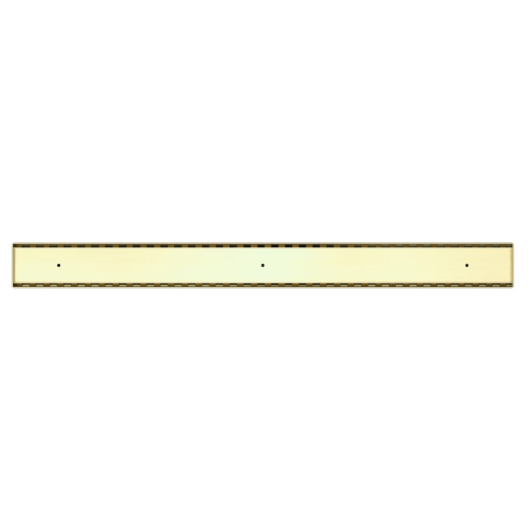 Douchedrain Capri – 900 mm – Tegelrooster – Brushed Gold