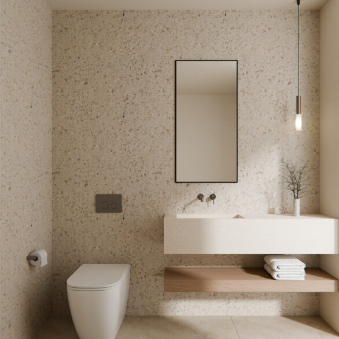 Inbouw wastafelkraan Capri – Zonder achterplaat - Graphite