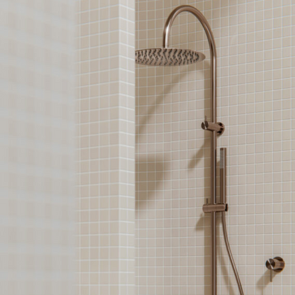 Regendoucheset Capri – Graphite - Met inbouwmengkraan