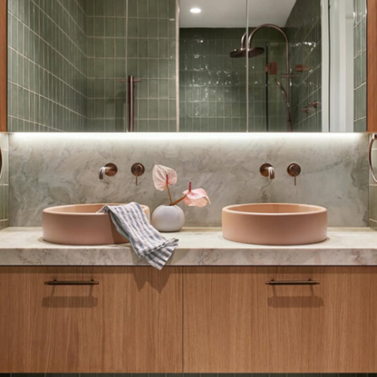 Inbouw wastafelkraan Valencia – Zonder achterplaat - Brushed bronze