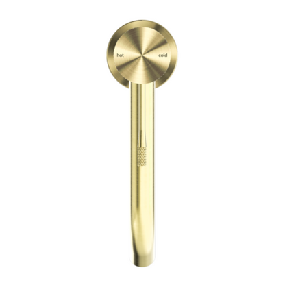 Hoge wastafelkraan Valencia - 1-Gats - Brushed gold