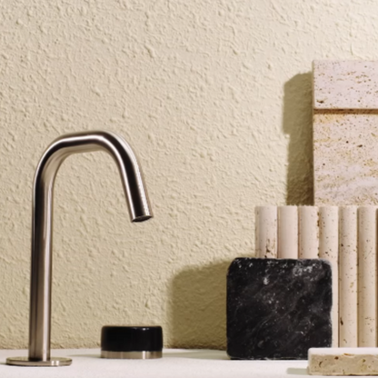 Inbouw mengkraan – Sorrento – Marquina Black– Brushed bronze