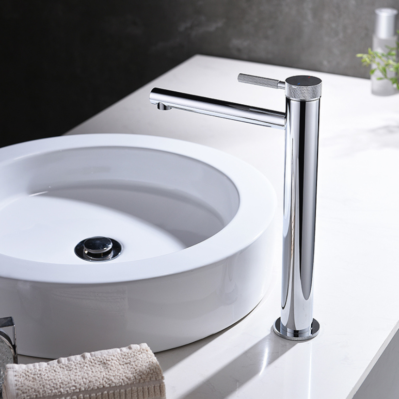 Hoge wastafelkraan Taylor - Chroom- 30.5 × 5.5 × 18 cm