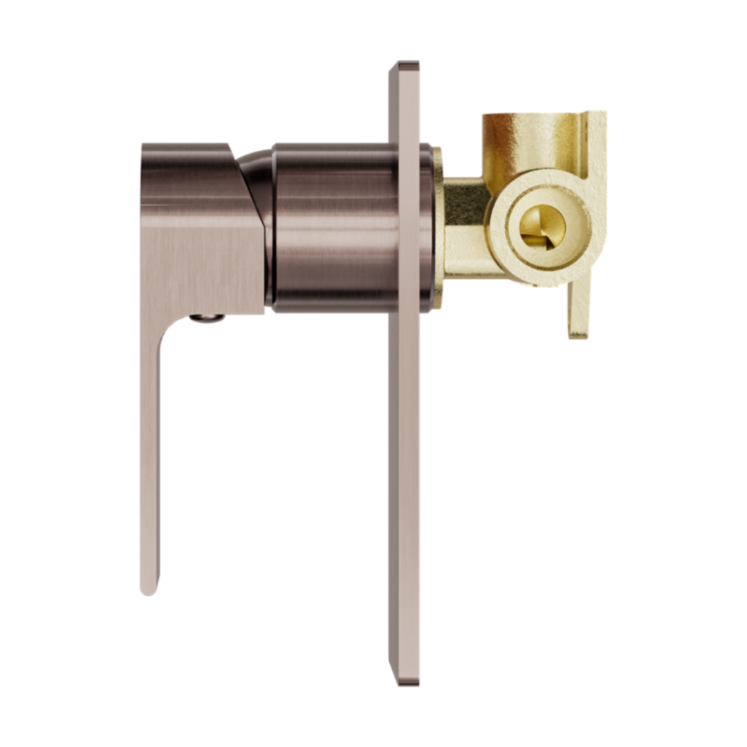 Inbouw mengkraan - Portofino - Brushed bronze