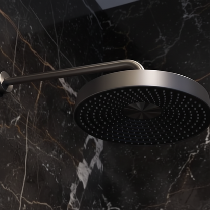 Inbouw Regendoucheset Amalia - Mat zwart - Incl. inbouwdeel