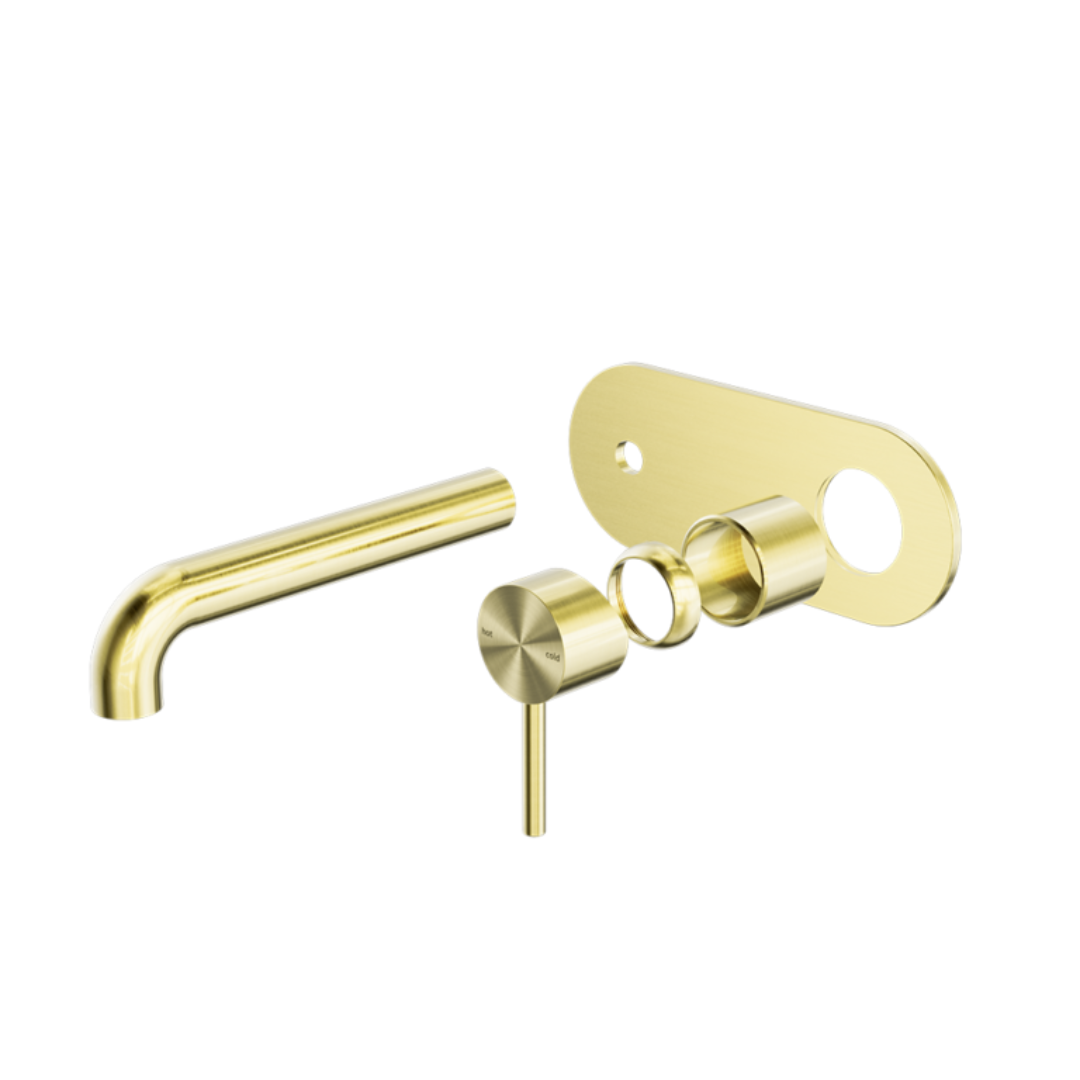 Inbouw wastafelkraan Capri – Brushed gold