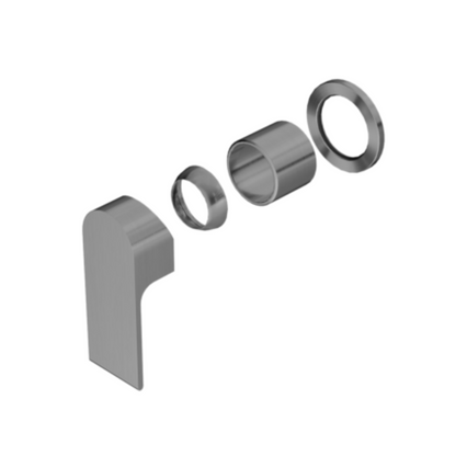 Inbouw mengkraan - Portofino – 60MM - 1-Gats - Gun metal grey