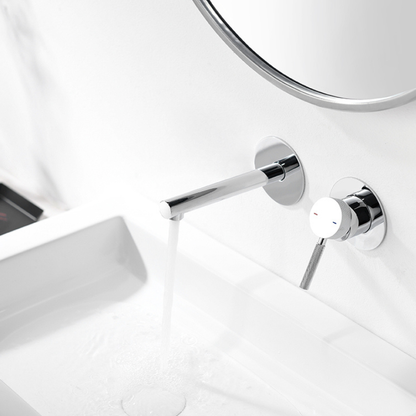 Inbouw wastafelkraan Taylor - Chroom - Incl. inbouwdeel