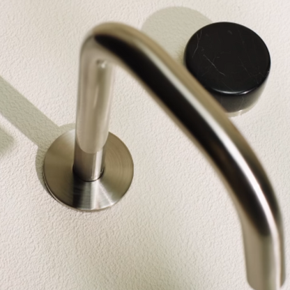 Inbouw mengkraan – Sorrento – Marquina Black– Brushed bronze