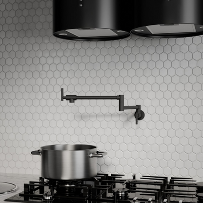 Pot Filler Capri – Brushed nickel