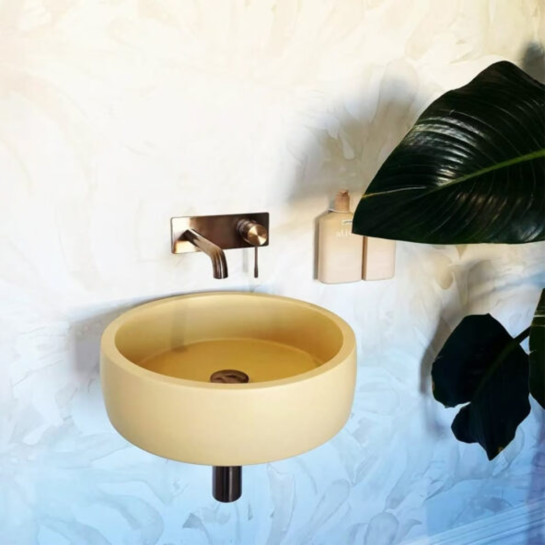 Inbouw wastafelkraan Valencia – Brushed gold